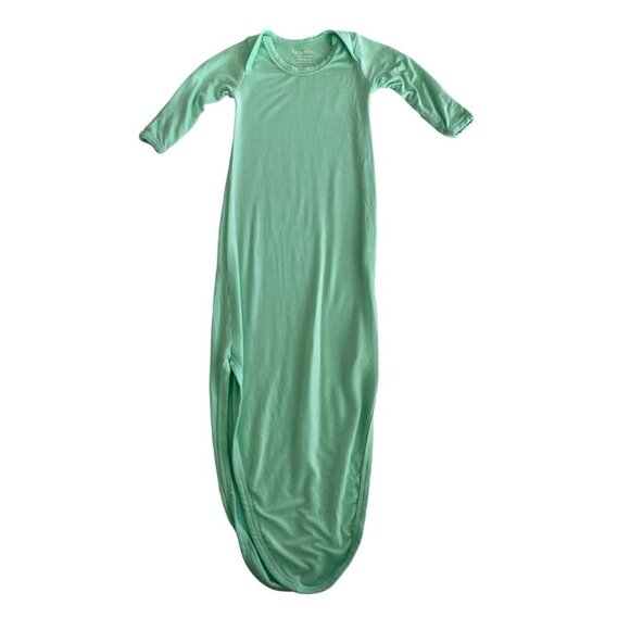 Baby Noah Mint Green 100% Modal Knotted Sleep Gown Size 0-3 Months - Picture 2 of 3